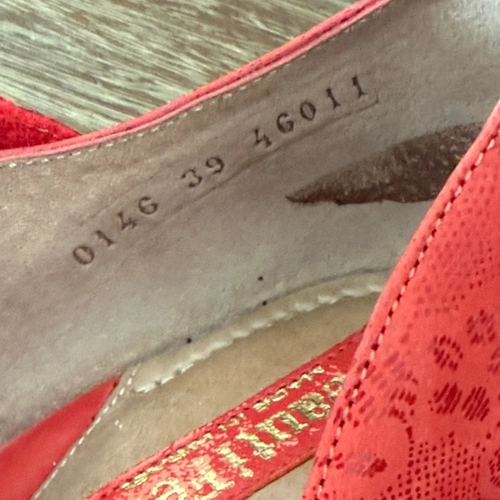 Beautifeel Coral Sparkle Nubuck Women's Shoes size 39